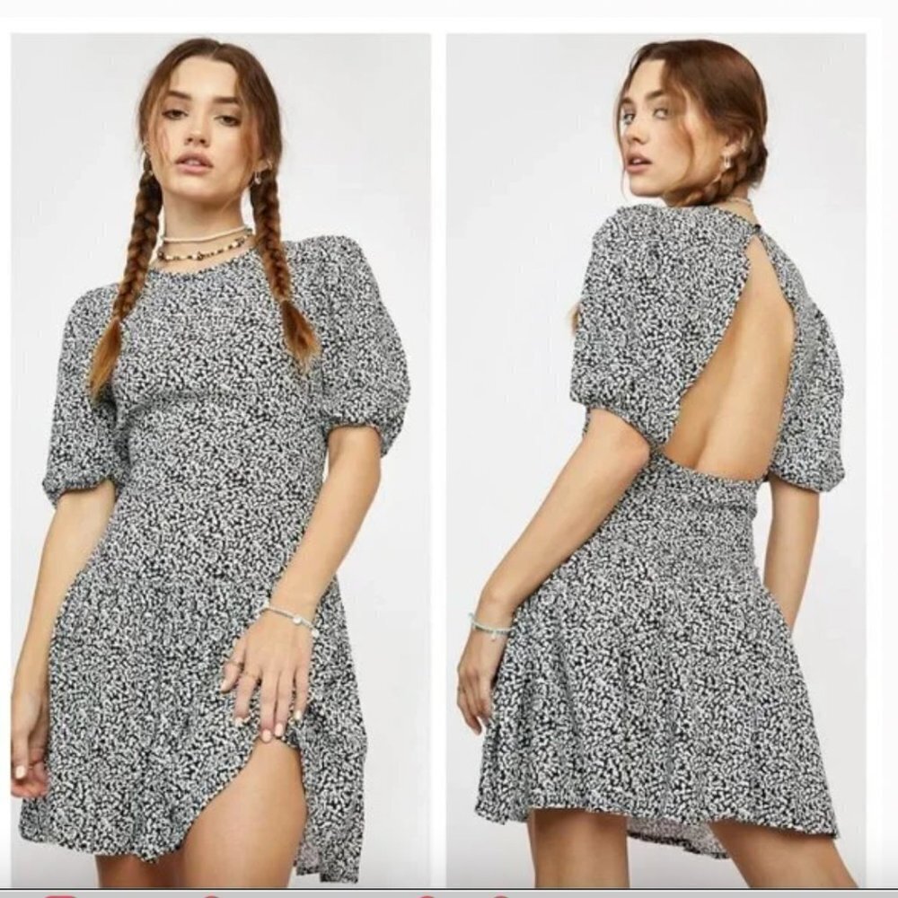 NWT Free People Dancing in the Dark Mini Dress Size L
